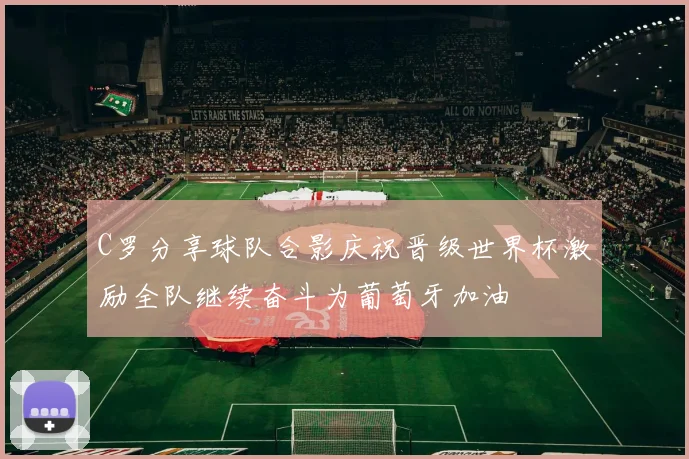 C罗分享球队合影庆祝晋级世界杯激励全队继续奋斗为葡萄牙加油